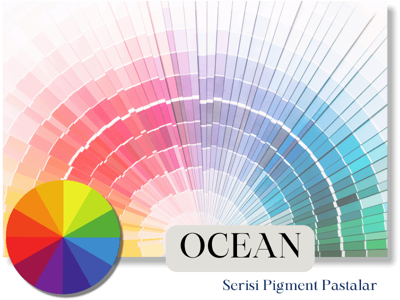 OCEAN Serisi Pigment Pasta İmalatı Renk Kartelası | PEKKIM Kimyevi Maddeler