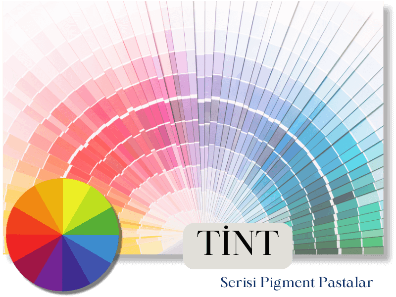 TİNT Serisi Pigment Pasta İmalatı Renk Kartelası | PEKKIM Kimyevi Maddeler